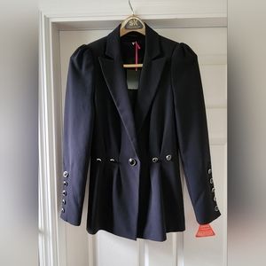 V by Very (UK) Black Jacket Size US 6 UK 10